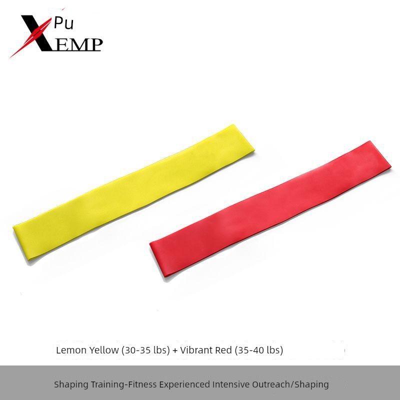 

Elastic Band/Elastic Force Circle A1p51-Yoga Tension Strap Leg Training Open Shoulder Pull Back Stretch Resistance One lemon yellow + one vigor Red each