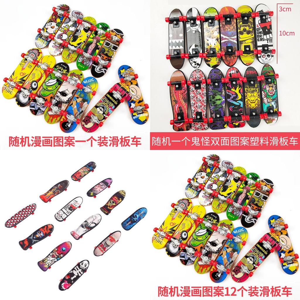Unique 10cm Mini Doll With Customizable Wooden Skateboard Fun Toy Accessories For Fashionable Dolls