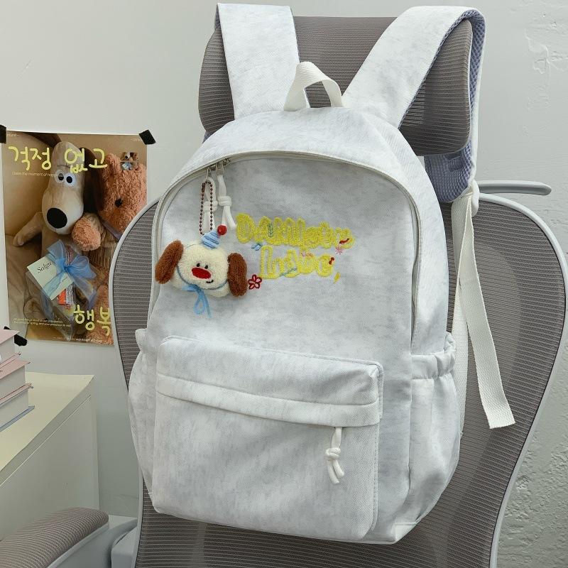 School bag new campus-style student backpack, girls' travel backpack, high-end lightweight backpack for girls