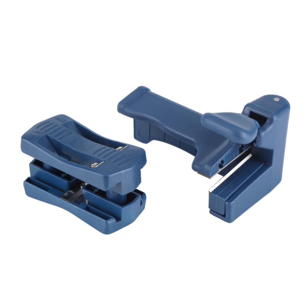 PVC Head Tail Trimmer Dark Blue Wood Edge Trimming Durable Edge Banding Trimming Tool