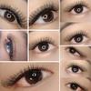 Eyelash Extensions 8‑15 Mixed Fluffy Soft Light 12 Rows False Eyelashes Cluster for Make Up Black 0.07C 8‑15mm Mixed