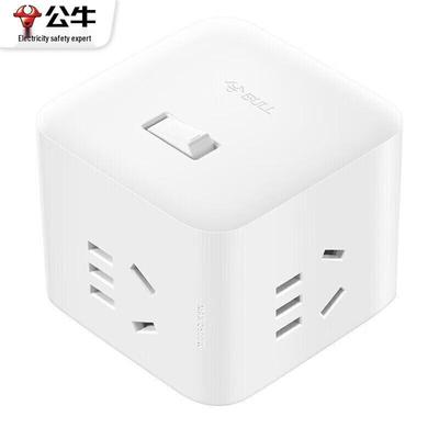 Cube 4-Socket Wireless Power Strip
