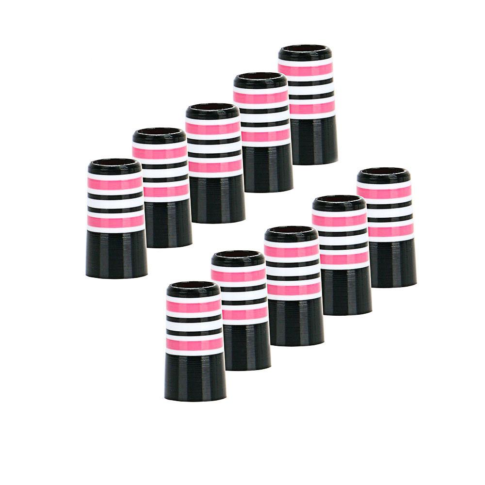 10 Pcs Golf Ferrules Golf Iron Grip for 0.370 Tip Irons Shaft Sleeve Adapter Ferrule Golf Iron Club Ferrules Replacement Parts
