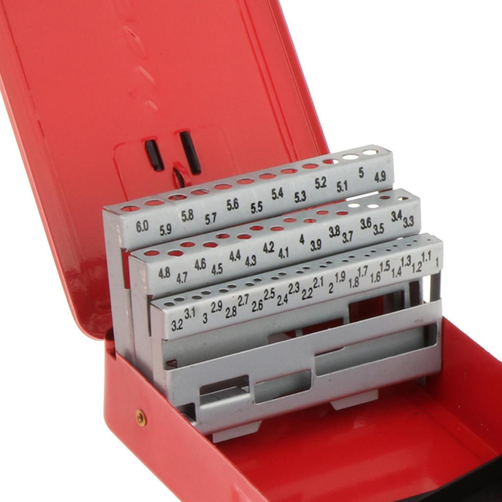 Organizer Empty Twist Case Iron Storage Index Box Portable Dispenser Tool Holder Suitable for