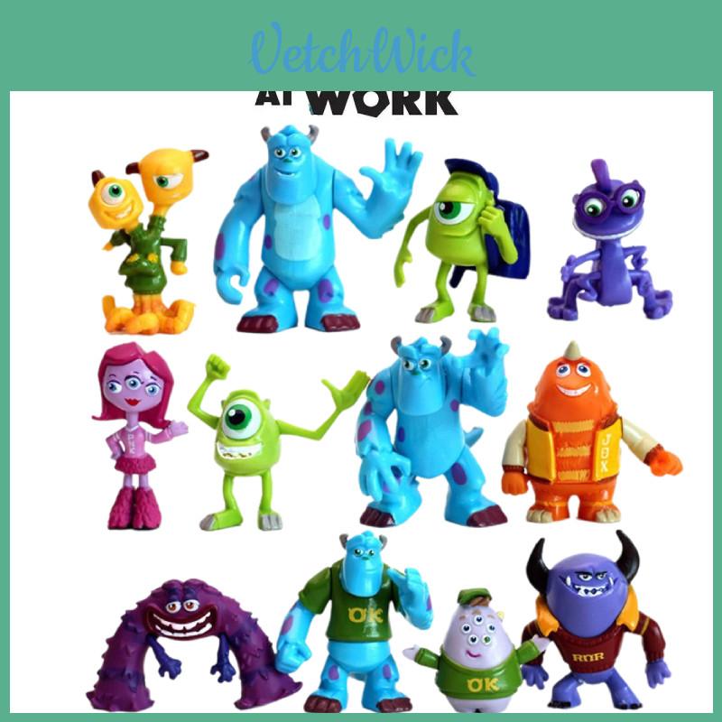 Adorable Pvc Monster Collectibles From Monster University Fun Gift For Kids And Adults