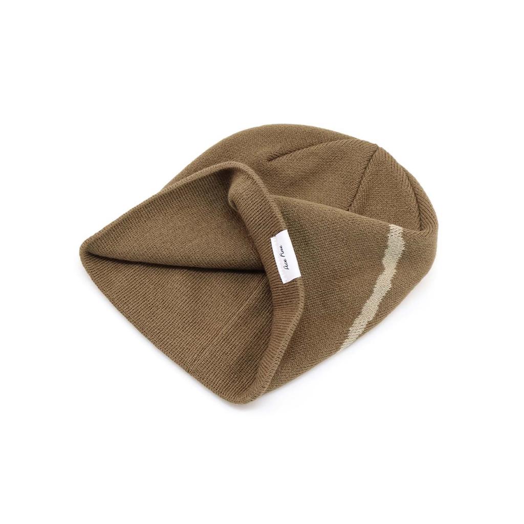 Pullover Knitted Hat Clip Label Wool Hat Men's Winter Big Head Circumference Warm Cold Hat Wool Hat Women's Winter Hat