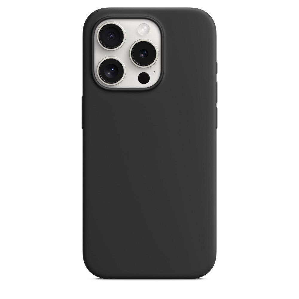 Unisex Liquid Silicone Magnetic Phone Case for iPhone 15/15 Pro Max, Drop-Proof