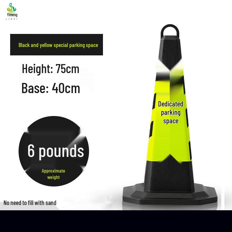 

Jimei Heavy-Duty Rubber Traffic Cones