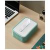:Creative Accordion Tissue Case Luminous Sinking Paper Dispenser for Home Living Room Bedroom Dining Table Decor