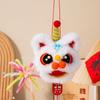 Material Package Handmade Plush New Year Craft Chinese Zodiac Snake Decor  Children Gift