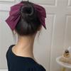 Épingles à cheveux à gros nœud en satin tendance pour femmes filles élégantes douces pince à cheveux féminine mignonne coiffure accessoires pour cheveux