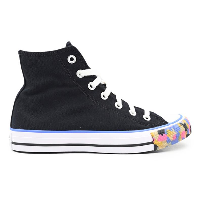 Converse Chuck Taylor All Star Athleisure Abrasion Resistant High Top Espadrilles Women's Black Colour