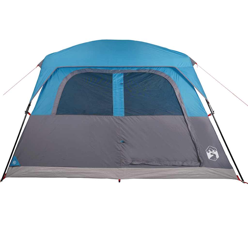 Family Tent for 6 Persons Blue Waterproof