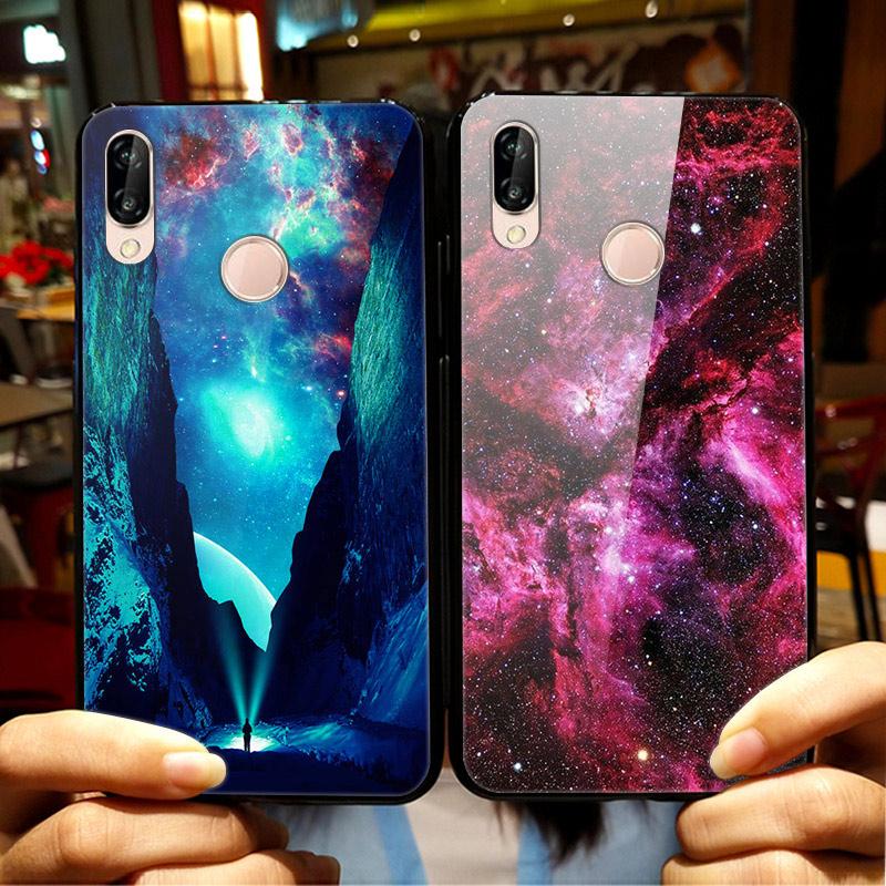 Für Huawei P30 Lite Hülle P30 P20Pro Lite Gehärtetes Glas Harte Rückabdeckung Für Huawei P20 Pro Handyhülle Fundas Capa P30 Pro P20Pro