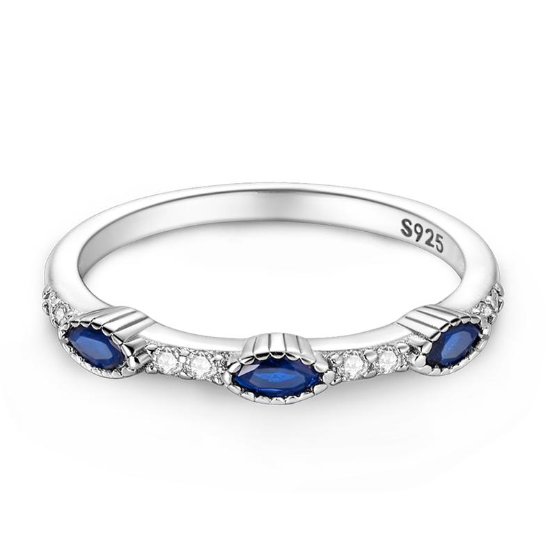 Daisy Sparkling Crown Ring Colorful Star Moon Butterfly Evil Eyes for Women Original Rings Classic Wedding Jewelry
