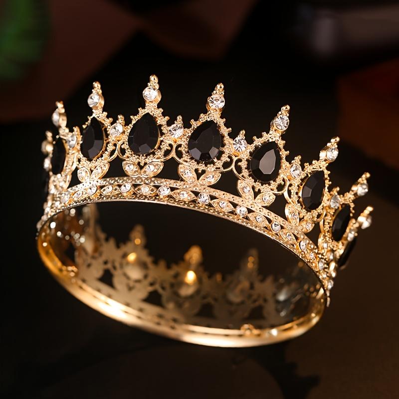 Baroque Crystal Tiaras and Crowns Headband for Women Party Prom Diadem Bridal Wedding Hair Accessories Jewelry Crown Tiara Gift