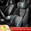 Car Headrest & Lumbar Support Cushion Kit, Ergonomic Driving Fatigue Relief Seat Memory Foam Neck Back Rest Pillows