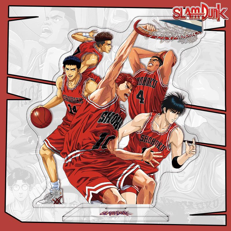 Supporto Acrilico Anime Slam Dunk 16cm Supporto Acrilico Personalizzabile Fornitura Transfrontaliera Alto Qualità Superiore Merchandising Anime Slam Dunk