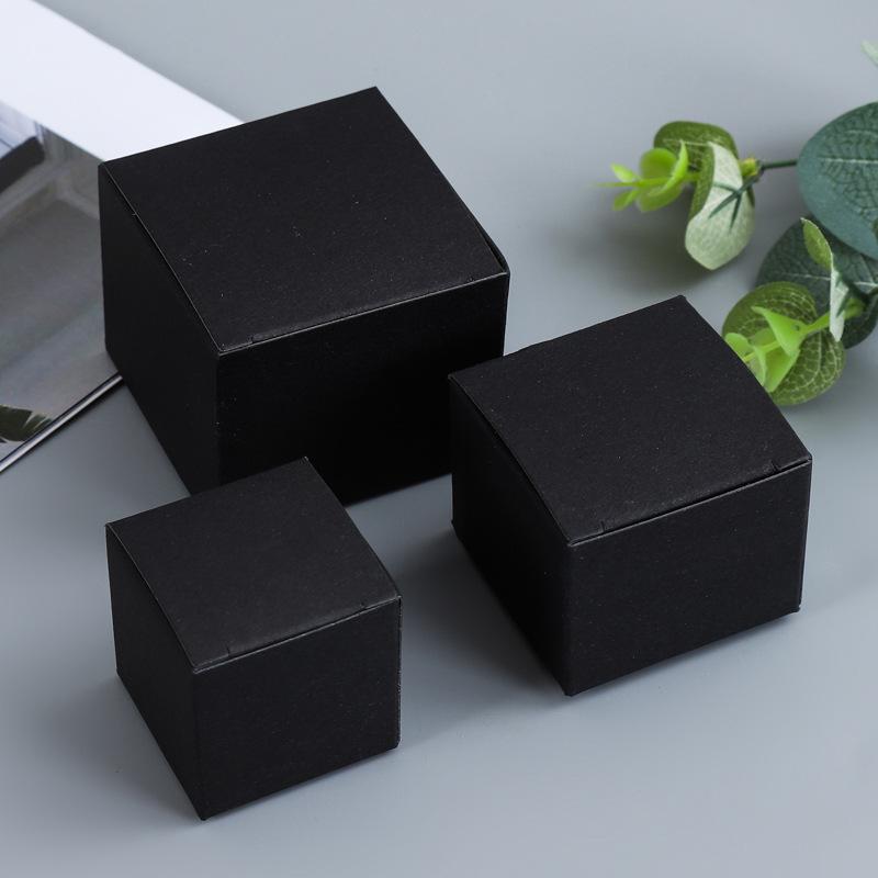 Kraft, Black, and White Card Paper Boxes for Cosmetics, Skincare, and Soaps