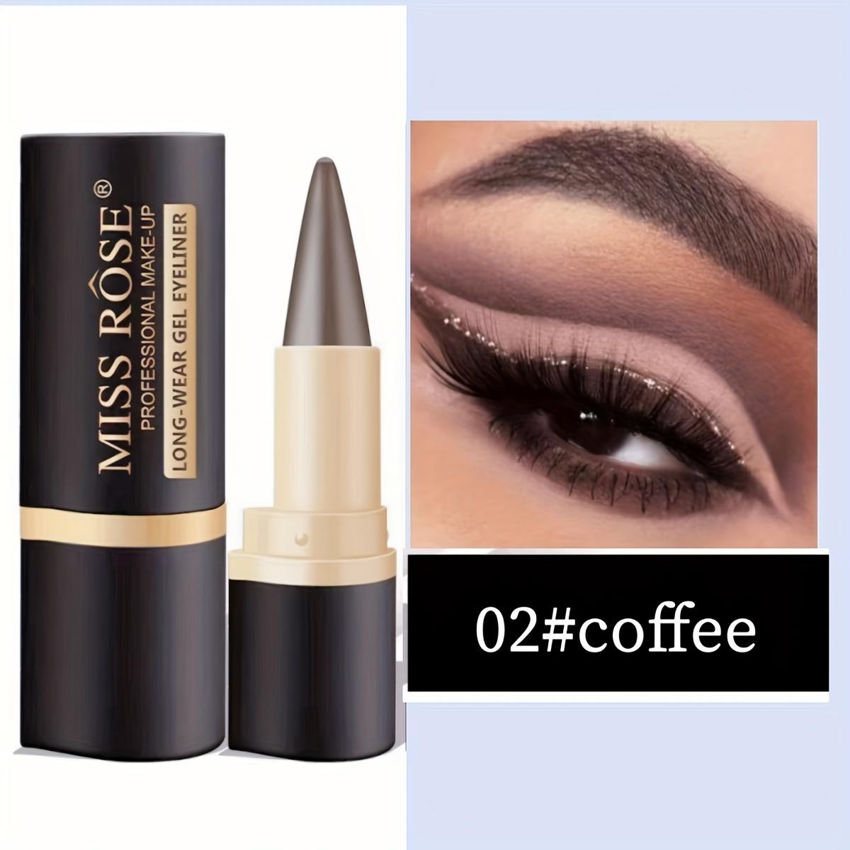 

Черная гелевая подводка для глаз с защитой от размазывания, стойкие, водостойкие, легко скользящие кремовые карандаши (4 цвета) 02