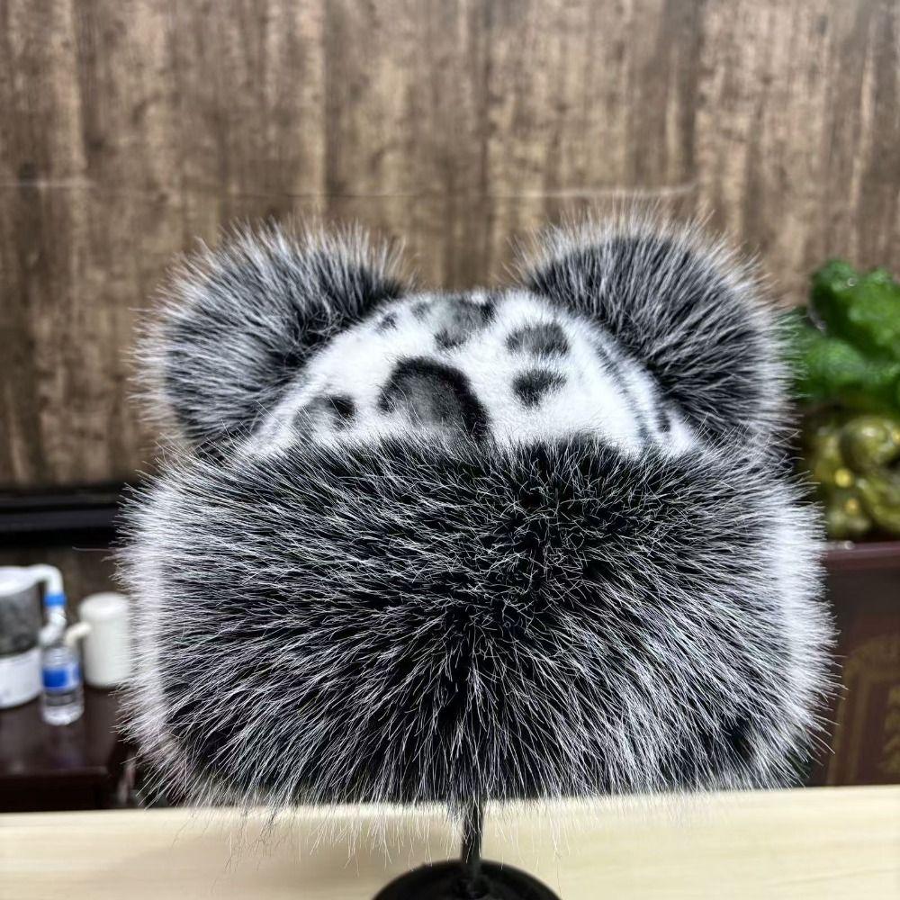 Thicken Panama Cap Warm Plush Fisherman Hat New Berets Chrismas Gifts