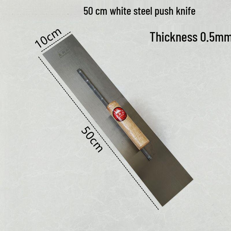 Putty Knife for Wall Plastering and Scraping, Leveling Tool for Paint and Plaster Finishing