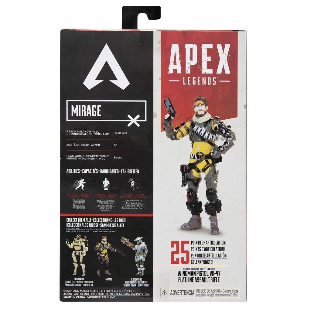 Jax APEX LEGENDS Apex Legends 6-inch Action Figure/Mirage
