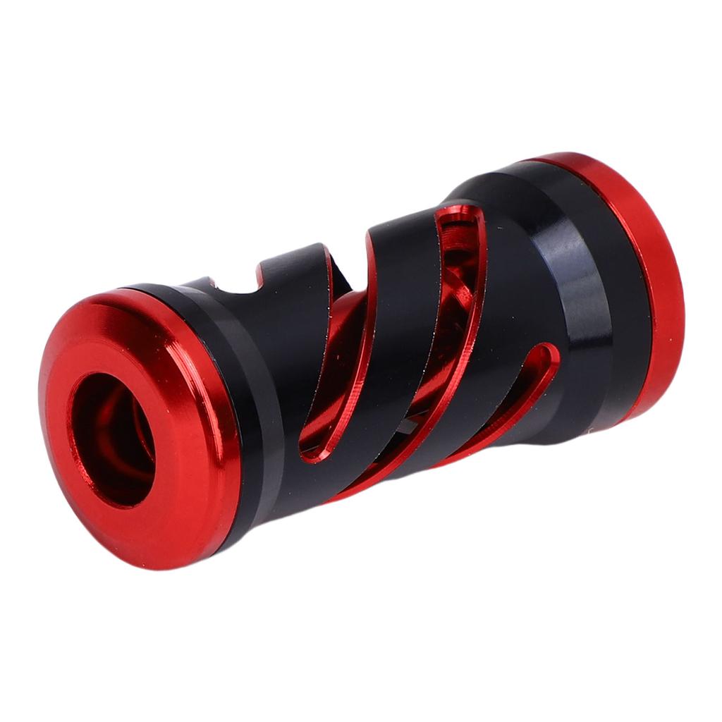 Knob Replacement for S Fishing Reel Lightweight Anti Slip Alloy Fishing Reel Handle Knob with Fittings Black Red