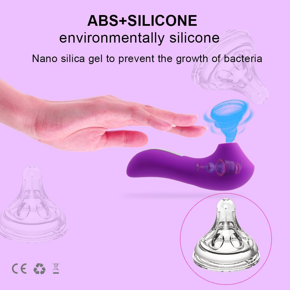 Suction Cup Vibrator Female Vacuum Stimulator Adult Toys