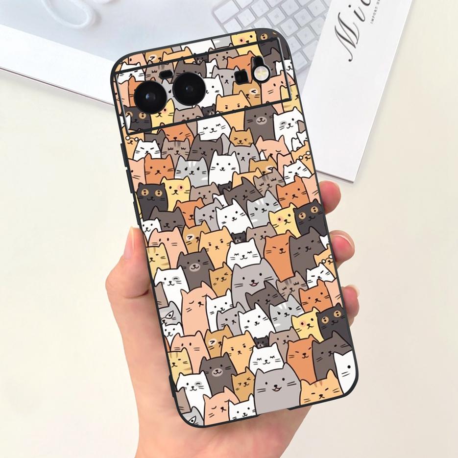 For Google Pixel 6 Pro Case Cute Fashion Cartoon Cover Soft Silicone Phone Case For Google Pixel 6A Pixel6 Pro Fundas Capa Coque