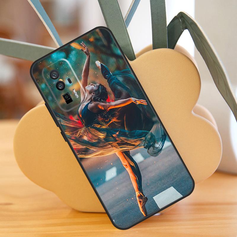 

Ballerina Ballet Dance Girl Case For Xiaomi 13T 11T 12T Pro 13 14 Ultra 12 Lite POCO F6 F5 X6 Pro M6 X3 X5 M5s F3 Cover POCO X6 Pro