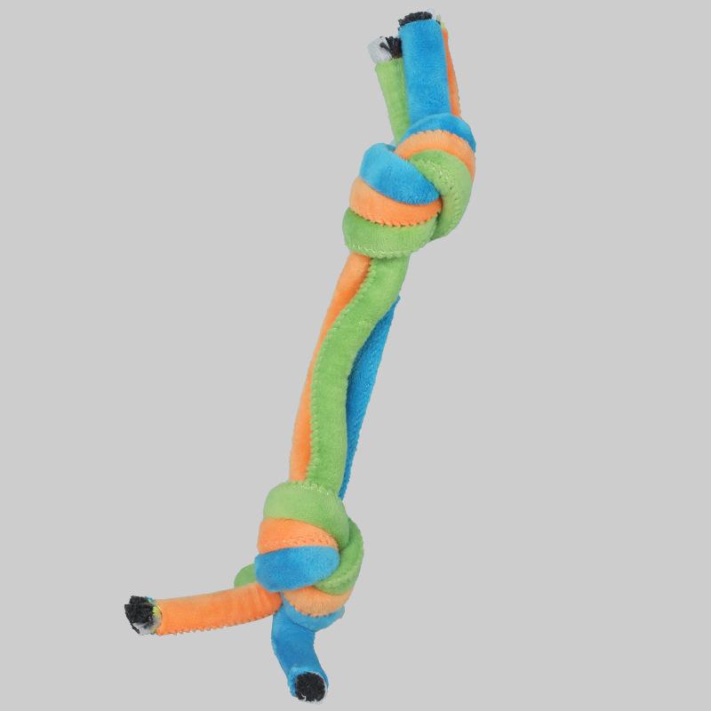 

Pet Toys Cotton Rope Gnawing Toys Teeth Grinding and Cleaning Dog Toys That Can t Be Broken By Biting Interactive Toys Double-ended tie rope