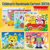 20 EVA 3D Stickers for Kids' DIY Crafts and Educational Play