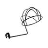 Hemispherical Iron Hat Holder with Projecting Wall Arm and Protective Finish for Baseball Hats, Berets, and Bucket Hats