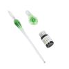 1 Set Transparent Dip Pen with Inside Flower Glass Writing Pen Faux Crystal Ink Dip Pen Gift for Student