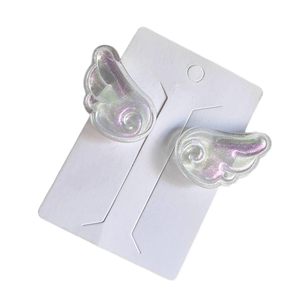 Cute Angel Bangs Hair Pins Women Kid Hairgrip Headdress Nacreous Barrettes Accessories Sweet Y2K Girls Bangs Clip