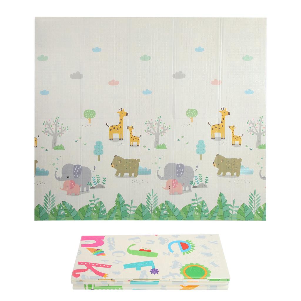 Foldable Baby Crawling Mat Waterproof Anti Slip Letter Pattern Foam Baby Game Mat