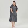 Multifunctional Quick-Dry Poncho Bathrobe: Absorbent Towel for Yoga, Running, Surfing, and Sports