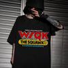 WSQK The Squawk 94.5 FM T-shirt Man Woman Harajuku Short Sleeve O-neck Casual Shirt Gift