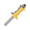 1Pc Mitered Drawer Front Molding Router Bit Door Handrail Line Tenon Cutter For Wood Tools - 8mm 12mm 1/2inch Shank