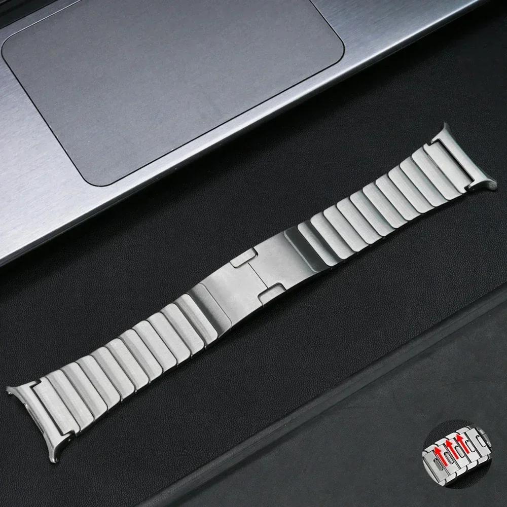 Stainless Steel Strap for Samsung Galaxy 8 44mm 40mm 8 Classic 46mm Luxury Men Wristband for SAMSUNG GALAXY ULTRA 47MM Watchband