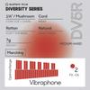 Promark Vibraphone Mallet Diversity Series Rattan Soft DV5R