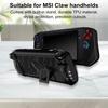 For MSI Claw Handheld Console TPU Case Protector Shell Sleeve with Kickstand Full Protective Shell Anti-Scratch Game Accessories