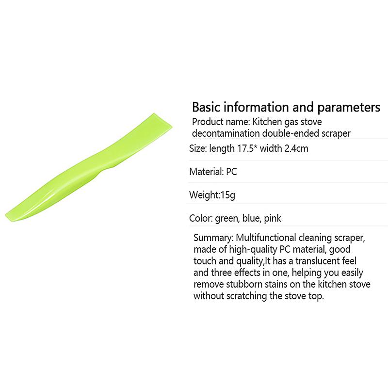 Kitchen Bathroom Stove Dirt Decontamination Scraper Home Cleaning Tool Supply Accessories Decontamination Surface Scraper Opener