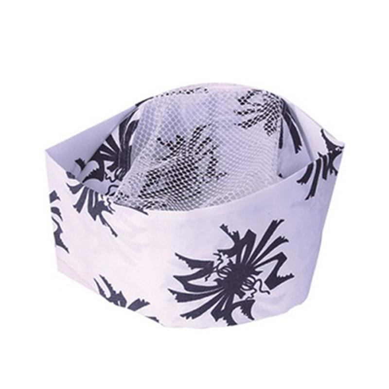 Japanese Style Sushi Hat Chef Hat Cuisine Sushi Working Hat Headscarf Sushi Clothing Hat Chef Headwrap Skull Caps for