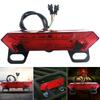 Ultra Bright LED Electric Bicycle Rear Light Waterproof Flash Light Electric Bike Warning Light Safety Warning Bicycle Lights