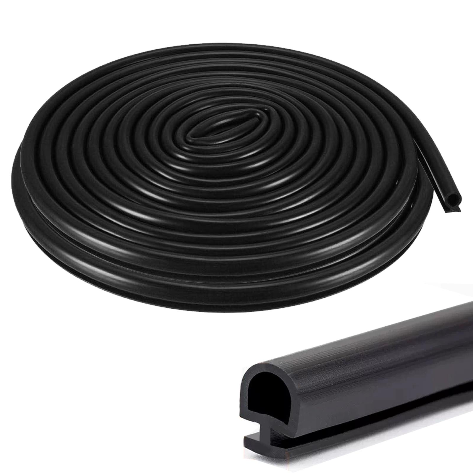 3-Layer Seal Strip Car Door Seal Strips Sound Insulation Weatherstrip Accessories Auto 10/20/30M Rubber Strips
