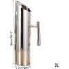 Pitcher Kettle Stainless Steel Curling Cold Beverages Pot Drinkware Accessories