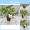 Sweet And Adorable Hedgehog Plush Pendant Keychain Soft Toy Perfect For Children