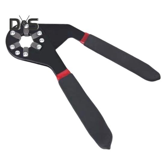 

6/8-дюймовый разводной гаечный ключ с нескользящей эргономичной ручкой, прочный многофункциональный ремонтный разводной гаечный ключ из высокоуглеродистой стали, шестигранные гаечные ключи 8Inch чёрный